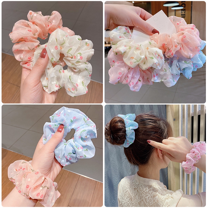 Hàn Quốc seersucker dây tóc đơn giản dây tóc vòng tóc d52110