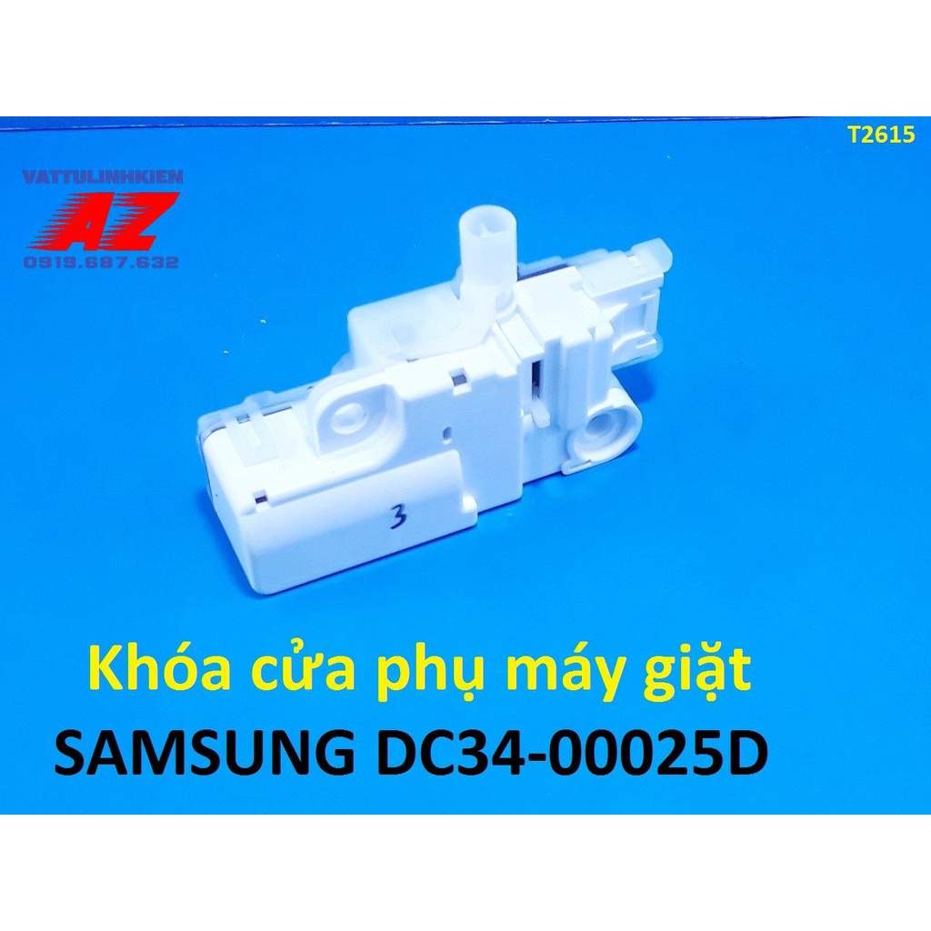 Khóa cửa phụ DC34-00025D cho máy giặt SAMSUNG