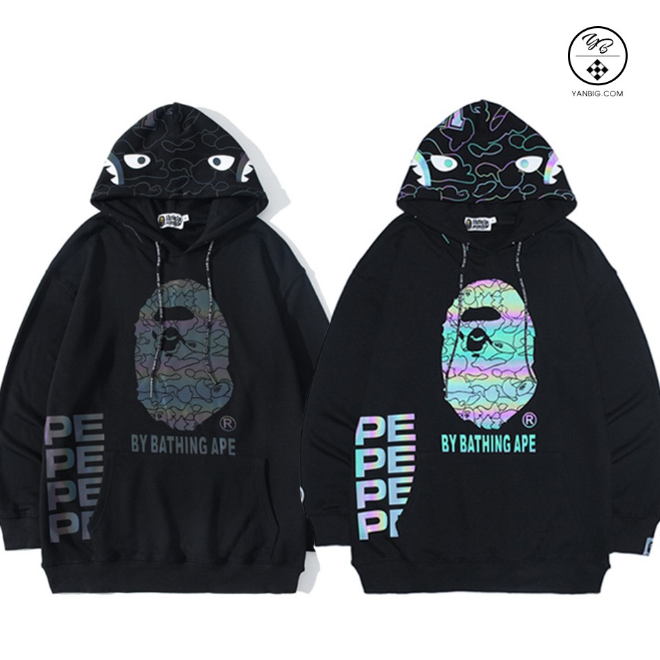 Áo Hoodie Bape Shark 01