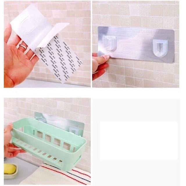 [KHO SỈ] Kệ để đồ dính tường đa năng siêu chắc