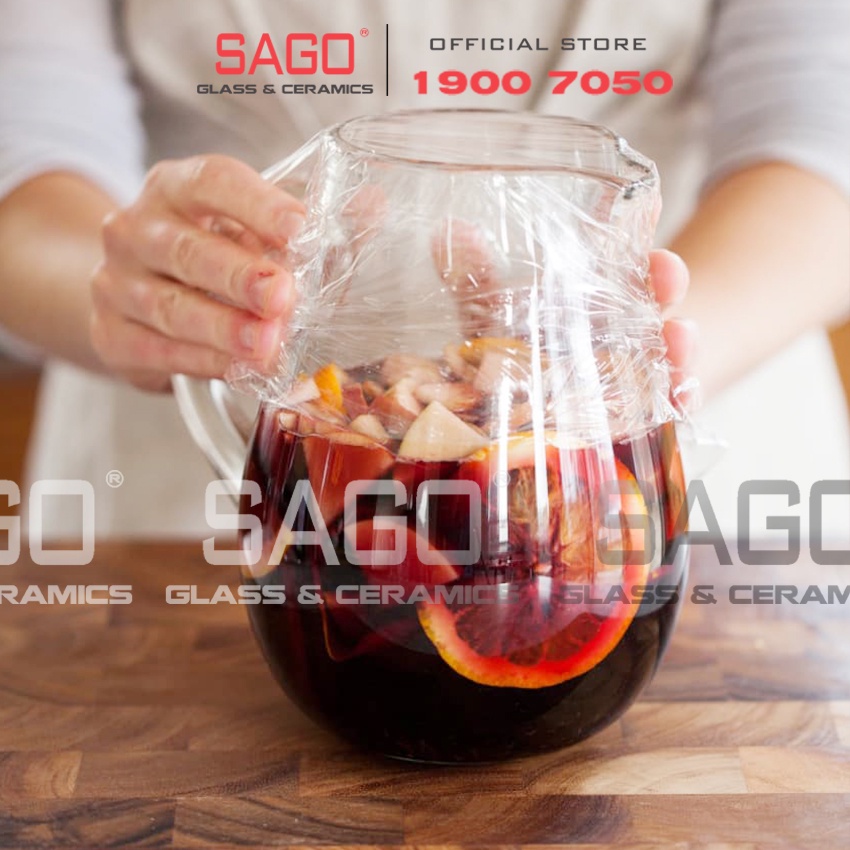 Bình Nước Thủy Tinh Mario Pitcher 1800ml | Thủy Tinh Cao Cấp , Nhập Khẩu E.U