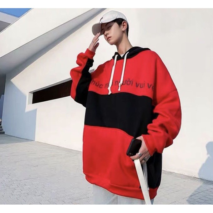 Áo hoodie nỉ unisex form rộng WIND Chúc Mọi Người Vui Vẻ, áo hoodie ullzang WIND | BigBuy360 - bigbuy360.vn