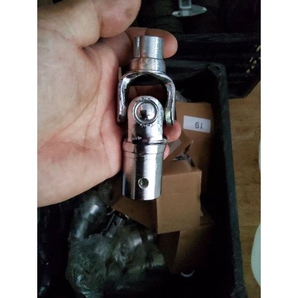 Khớp trục CẮT ĐĂNG, cardan lắc léo dàn láp máy xăng, máy nổ cốt 19 - 20mm -  trục tiếp láp 14mm
