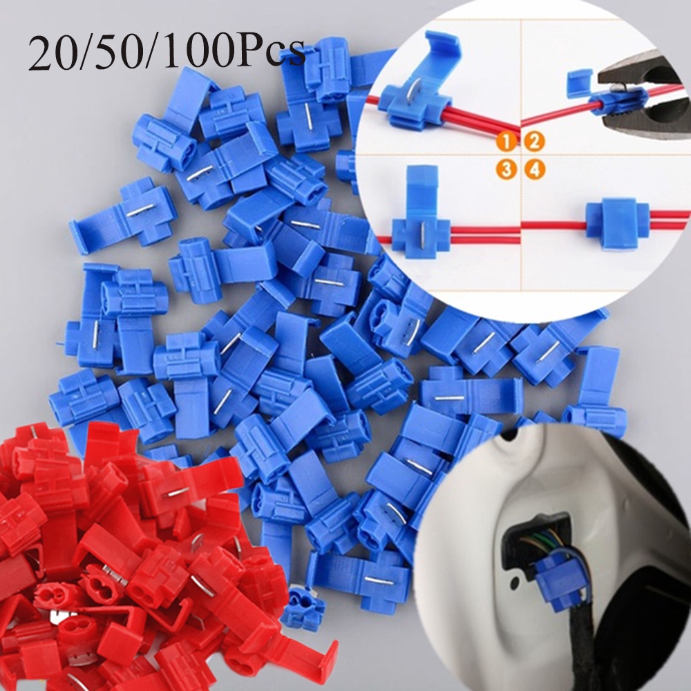 Set 20 / 50 / 100 Đầu Nối Dây Điện Nhanh Chóng Tiện Dụng | BigBuy360 - bigbuy360.vn