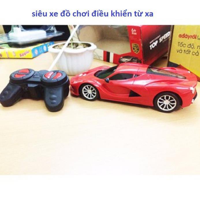 Siêu Xe Ô Tô Đồ Chơi Điều Khiển Từ Xa Top Speed (Đỏ)