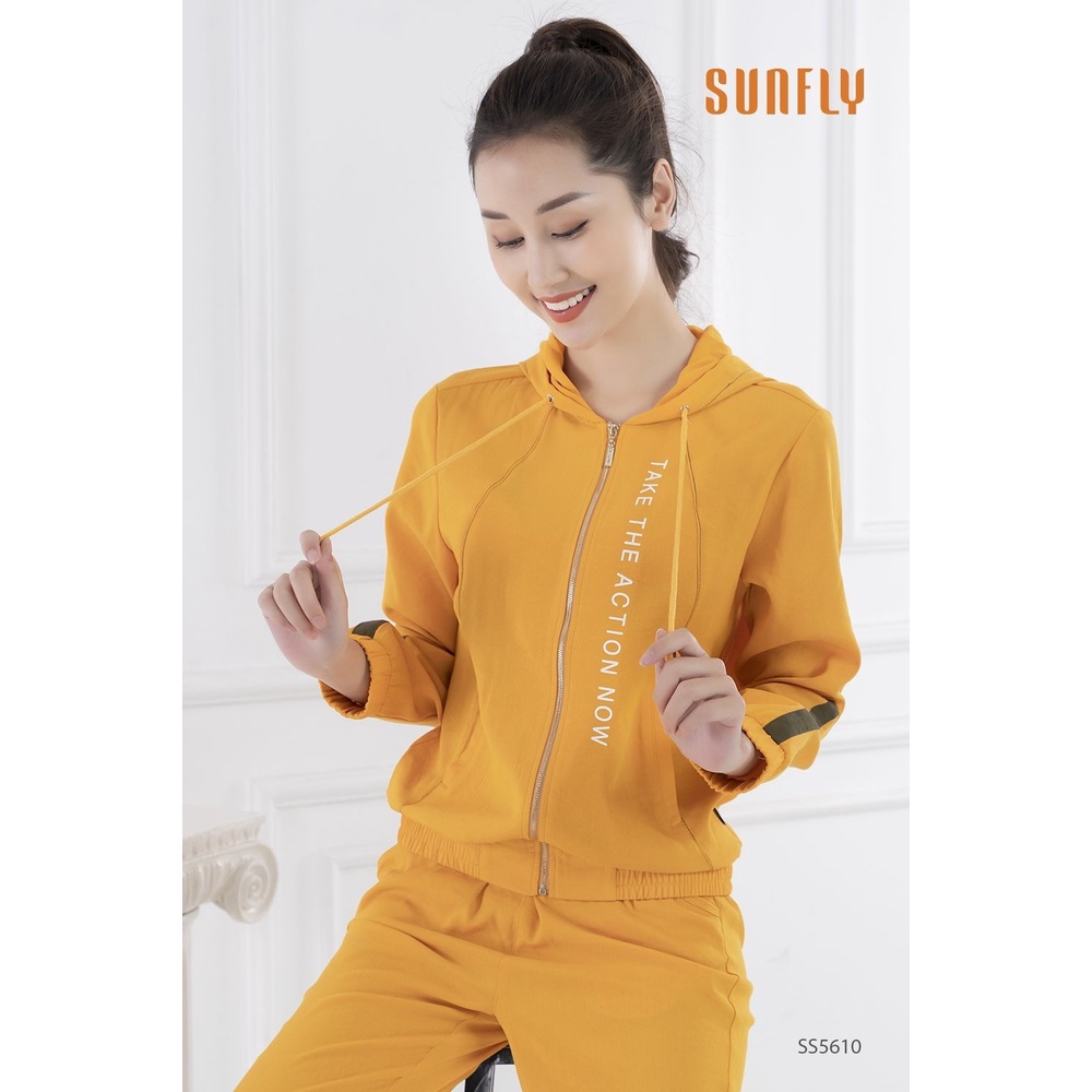 SS5610 - BỘ THỂ THAO ĐŨI KÉO KHÓA CÓ MŨ ÁO DÀI QUẦN DÀI