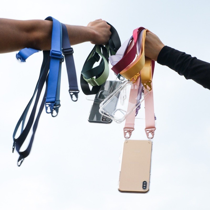 Ốp Điện Thoại Trong Suốt Có Dây Đeo Cổ Và Vai Cho iPhone