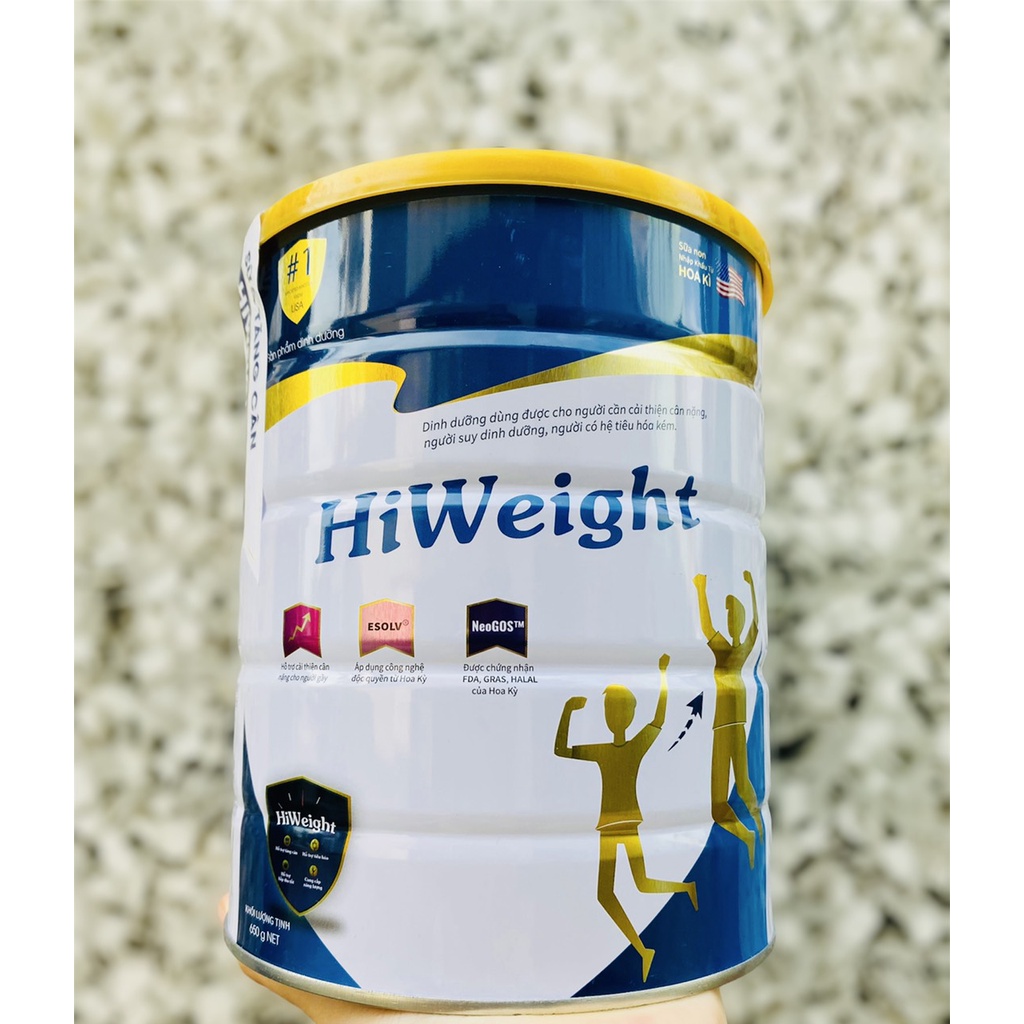 Hiweight Sữa non tăng cân cho người gầy chính hãng 100%