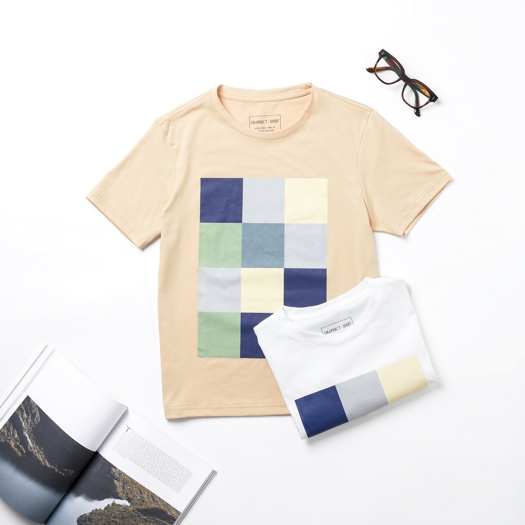 Áo thun nam cổ tròn GRAPHIC in cao cấp vải Cotton xuất xịn,chuẩn form,trẻ trung, năng động APGP05 - Leo Vatino | BigBuy360 - bigbuy360.vn