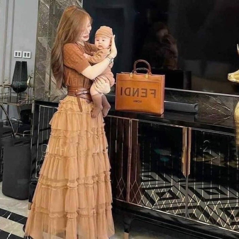 Túi fen đy dáng du lịch size 35 kèm dây vải đeo bản to quai dá chất siêu đẹp 1333#