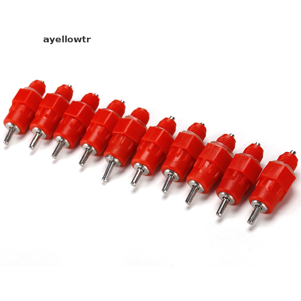Set 10 núm uống nước cho gà / chim tiện dụng đa năng