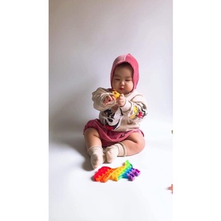 set quần mũ  vải nhung hàn(ảnh thật)