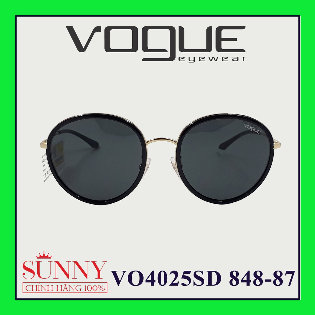 Kính mát thời trang Vogue VO4025SD chính hãng, thiết kế dễ đeo bảo vệ mắt