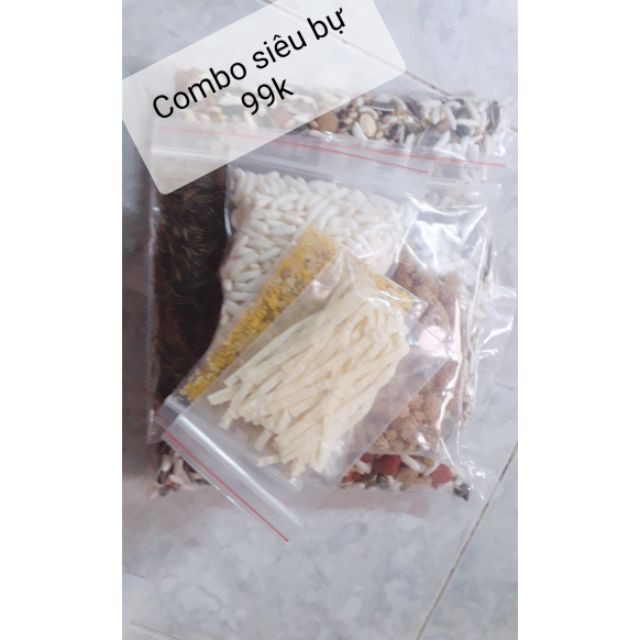 Combo thức ăn cơ bản, dặm cho hamster