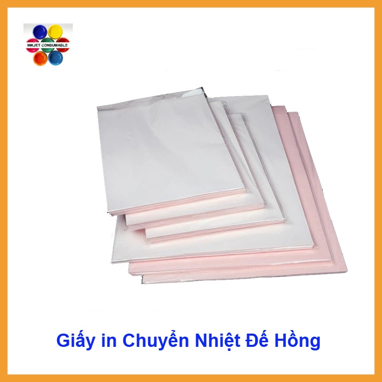 GIẤY IN CHUYỂN NHIỆT ĐẾ HỒNG KHỔ A3 ĐỊNH LƯỢNG 100GMS giá rẻ nhất thị trường