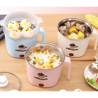 Nồi lẩu mini, ca nấu mỳ văn phòng size 18cm