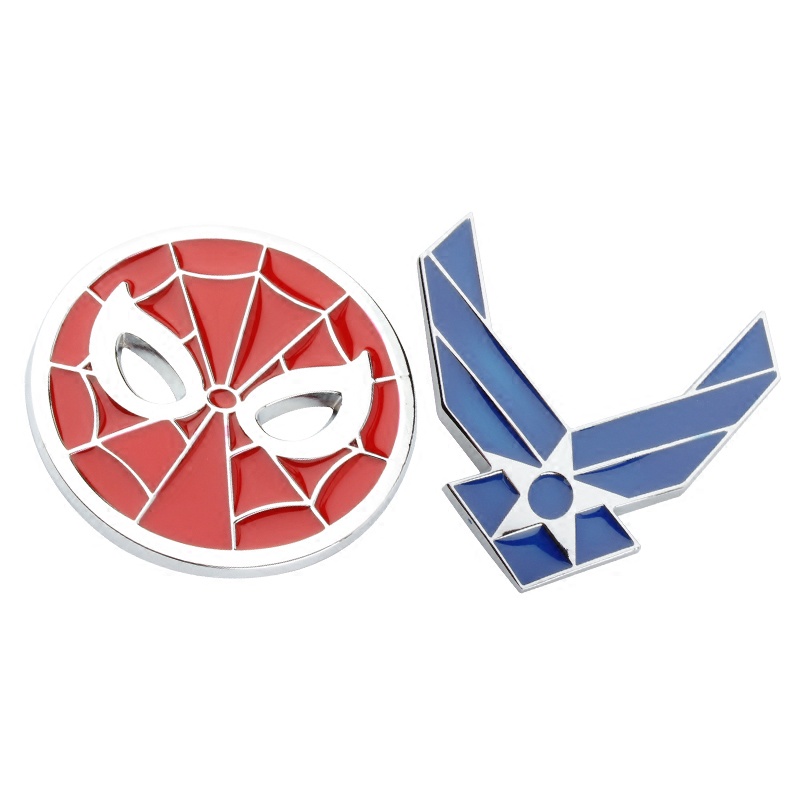 Logo Người Nhện Bằng Kim Loại Chất Lượng Dành Cho Xe Hơi