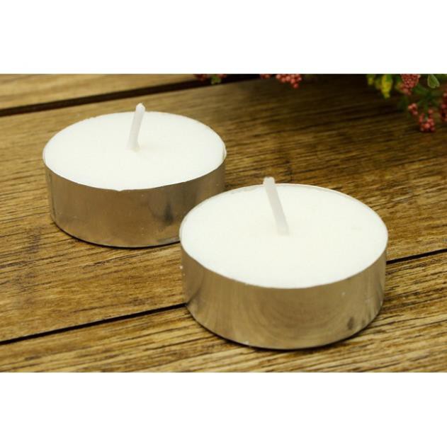Nến thơm , nến tealight không mùi, không khói hàng loại vỉ 10 viên cháy đến 4h .