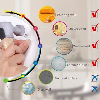 Đồng hồ dán tường 3D độc đáo
