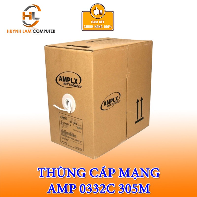 Cáp mạng AMP 0332C Thùng 305M