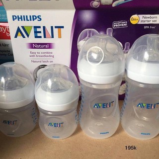 Bình sữa Avent 125ml núm số 1 cho bé 0-1m