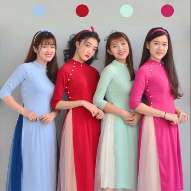 🌻🌻 Áo dài cách tân cát hàn
