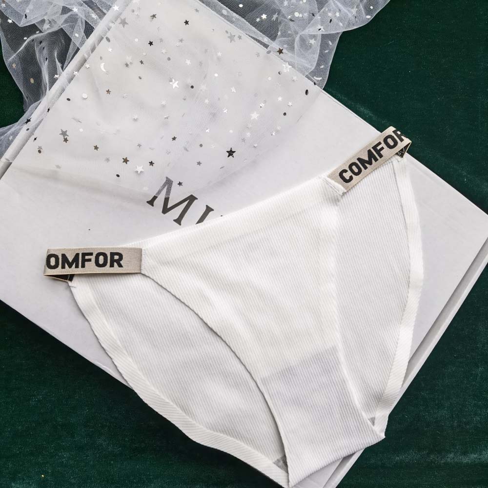 Quần lót cotton in chữ phong cách Âu Mỹ quyến rũ thời trang cho nữ