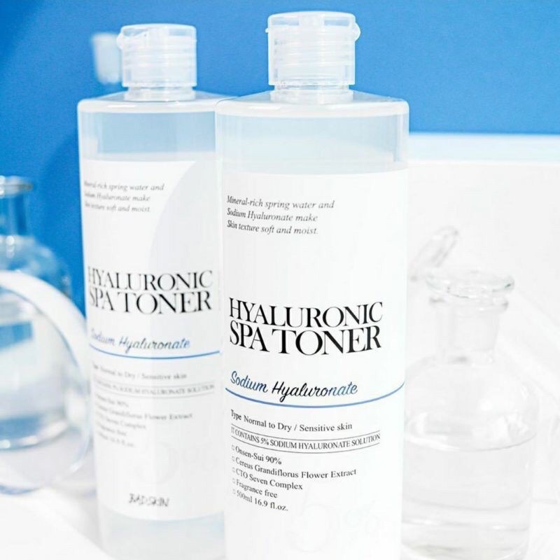 (badskin) Nước hoa hồng BadSkin Hyaluronic Spa Toner 500ml | BigBuy360 - bigbuy360.vn