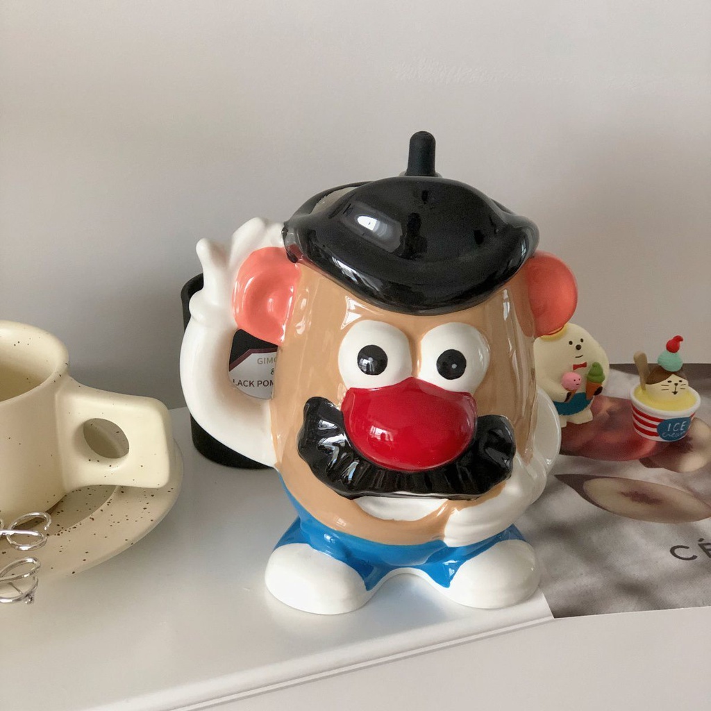 Cốc Sứ Uống Nước Cỡ Lớn In Hoạt Hình Toy Story Dễ Thương Cho Cặp Đôi