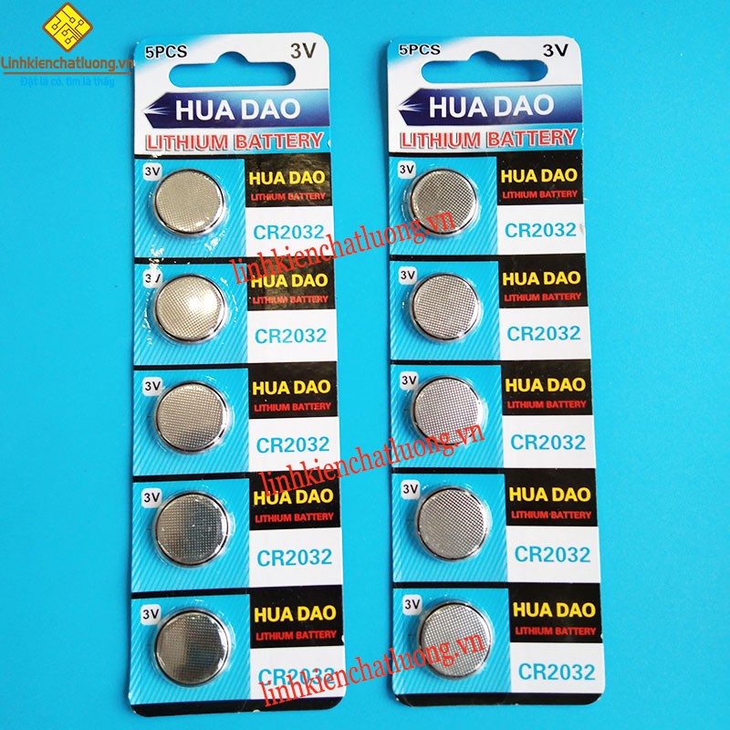 10 viên PIN CR2032 Lithium