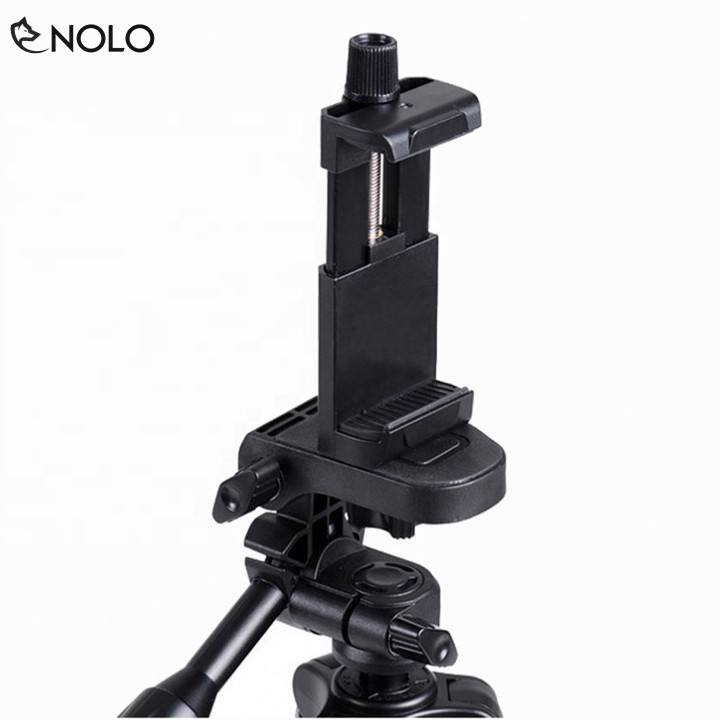 Bộ Tripod Cho Điện Thoại Máy Ảnh Compact TTX6218 Có Remote Điều Khiển Từ Xa Chiều Cao Tối Đa 128cm Thân Hợp Kim