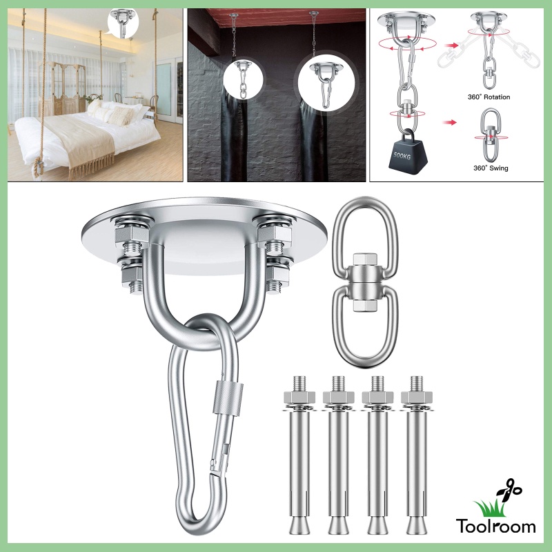 Bộ Móc Treo Võng Gắn Tường Chịu Lực Nặng