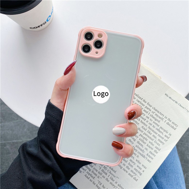 Ốp lưng trong nhám viền màu iP 6/6s/6plus/6splus/7/7plus/8/8plus - MINH AN SAIGON