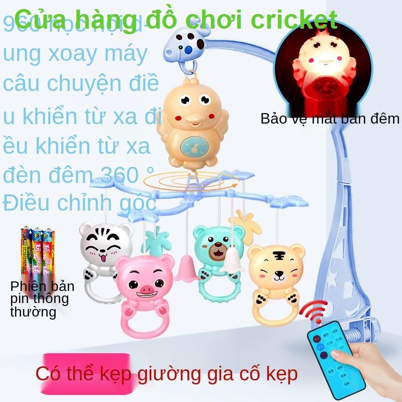 chuông giường sơ sinh 0-1 tuổi đồ chơi trẻ em 3-6-12 tháng nhạc xoay đầu rung treo