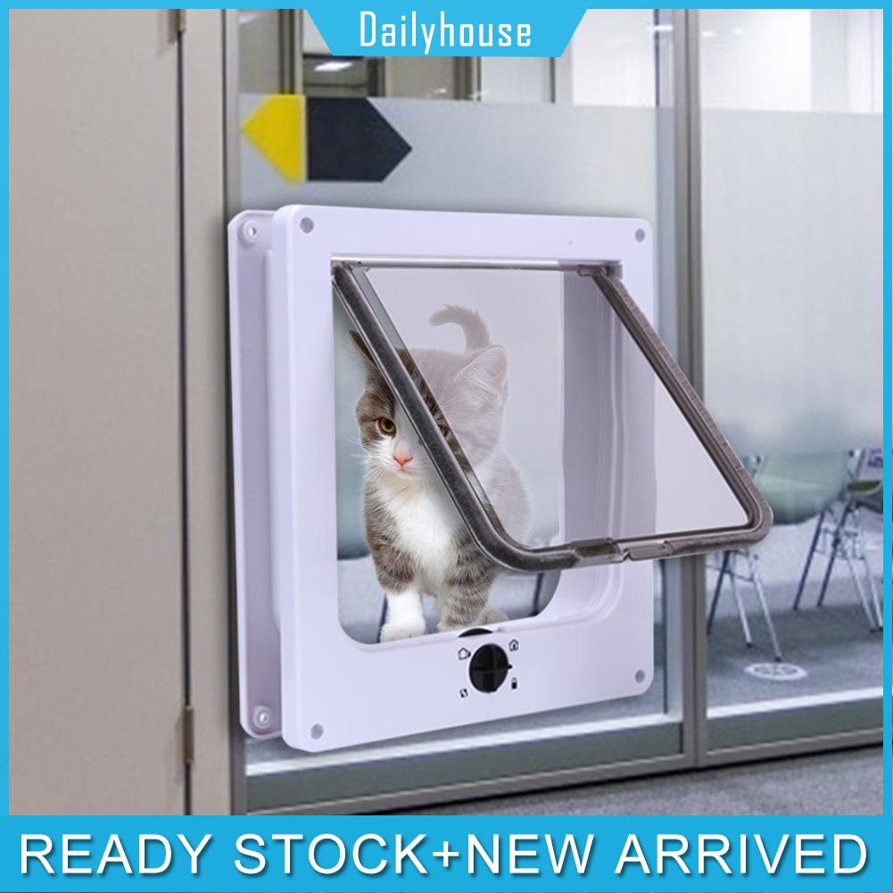 Cửa Ra Vào 4 Cổng Thời Trang Cho Thú Cưng