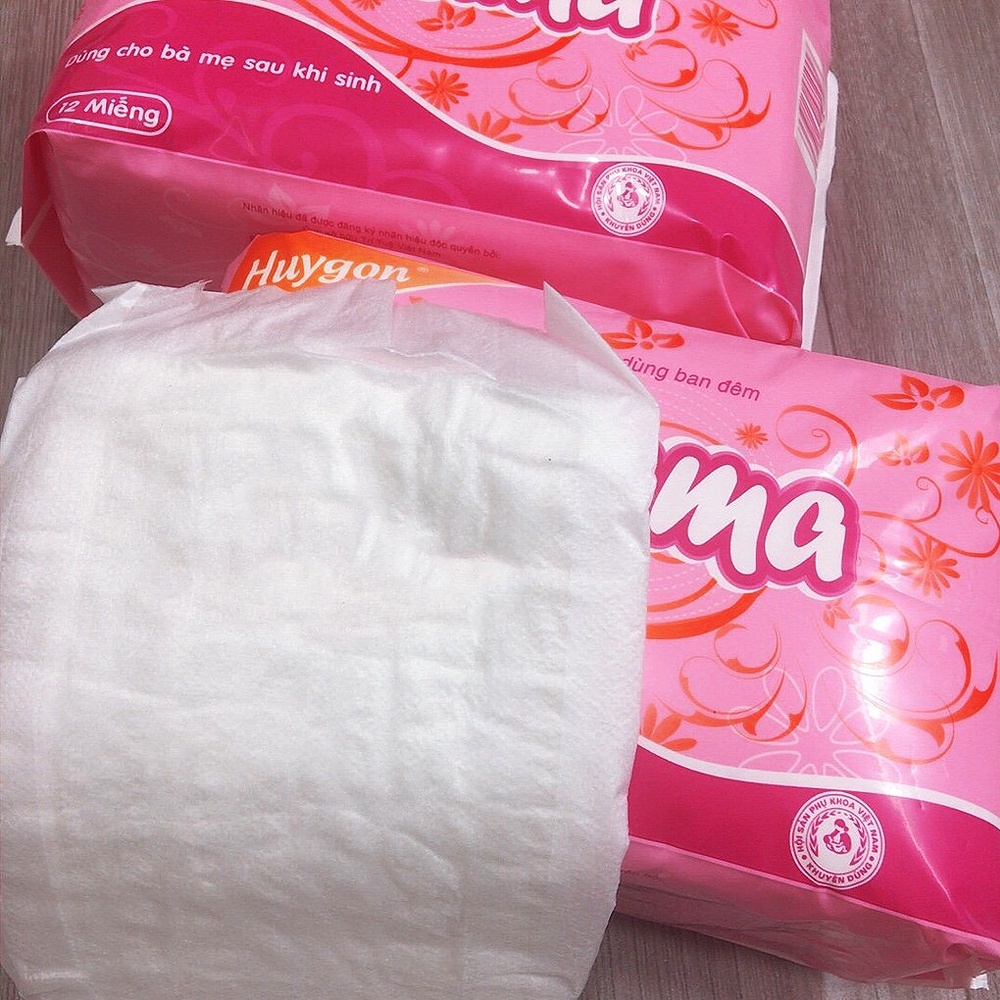 Băng vệ sinh Mama gói 12 miếng -  bvs ban đêm dành cho mẹ sau sinh