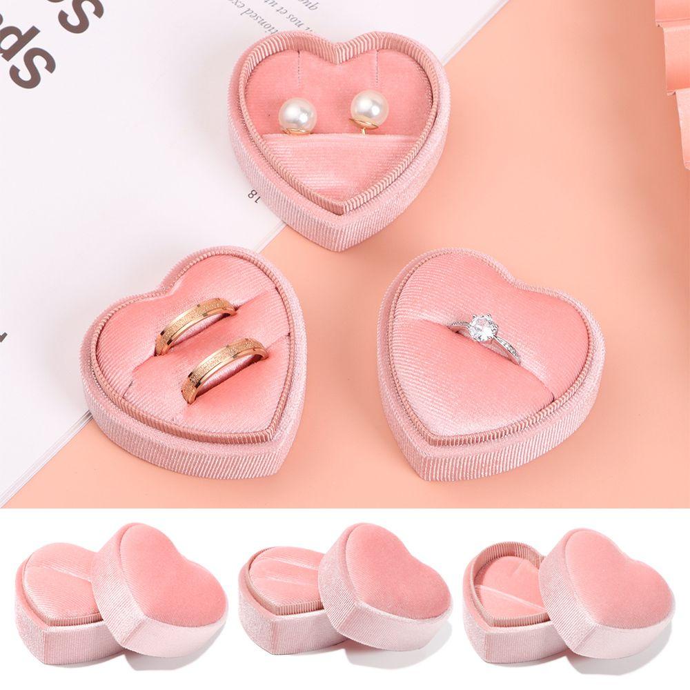 Hộp Đựng Trang Sức Hình Trái Tim Mẫu Mới