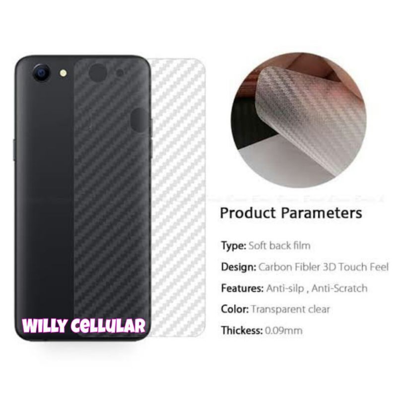 Miếng Dán Carbon Trong Suốt 3d Cho Xiaomi Redmi 9 9a 9c 8 8a Pro 7 7a 6 6a 5 Plus 5a S2