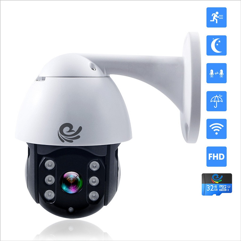 CAMERA IP WIFI NGOÀI TRỜI CARECAM CC8021 Pro FULL HD 1080P - ĐÀM THOẠI 2 CHIỀ, XOAY THEO CHUYỂN ĐỘNG | BigBuy360 - bigbuy360.vn