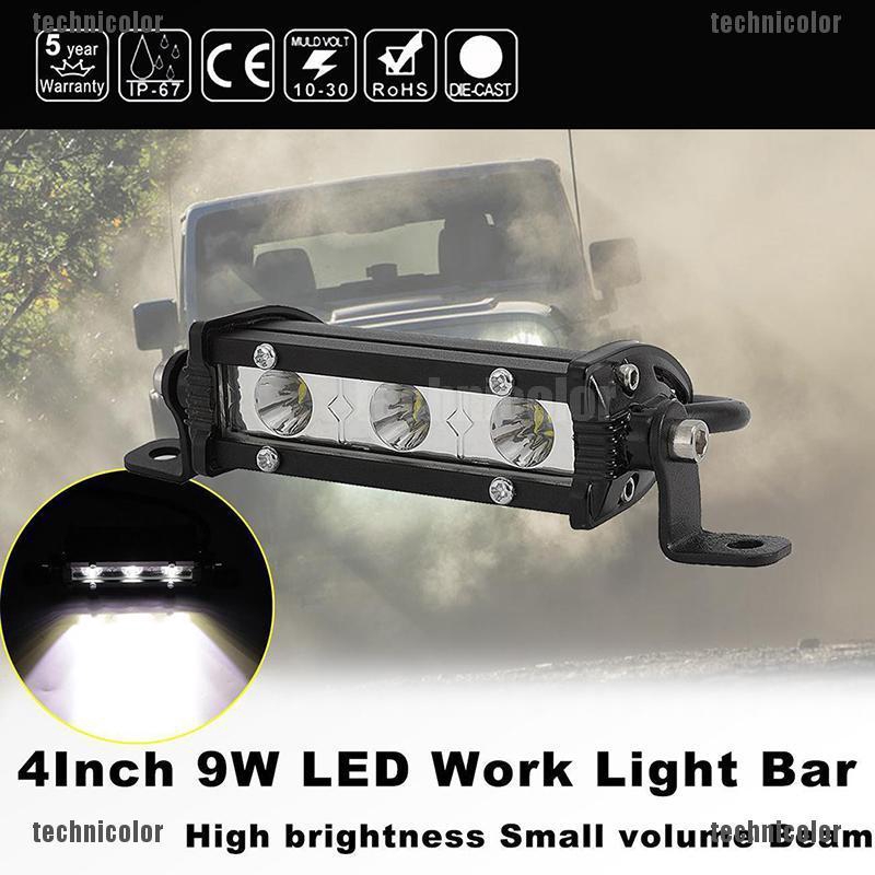 Đèn LED 3 Bóng 4inch 9W 6000K Chuyên Dụng Cho Tàu Thuyền