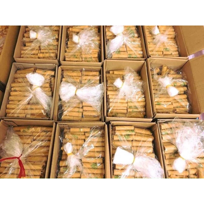 Bánh Ống Ngò Nhân Bơ Đậu Phộng 400gr