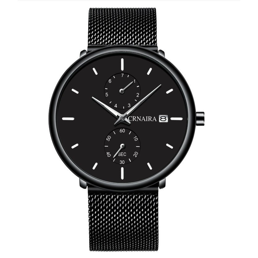 Đồng hồ nam dây lưới thép siêu đẹp Crnaira CR898 | BigBuy360 - bigbuy360.vn