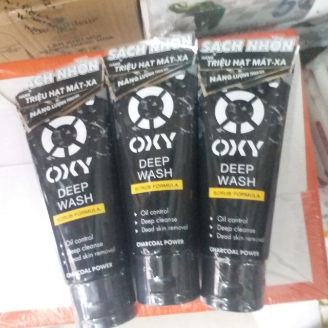Sữa rửa mặt oxy 100g