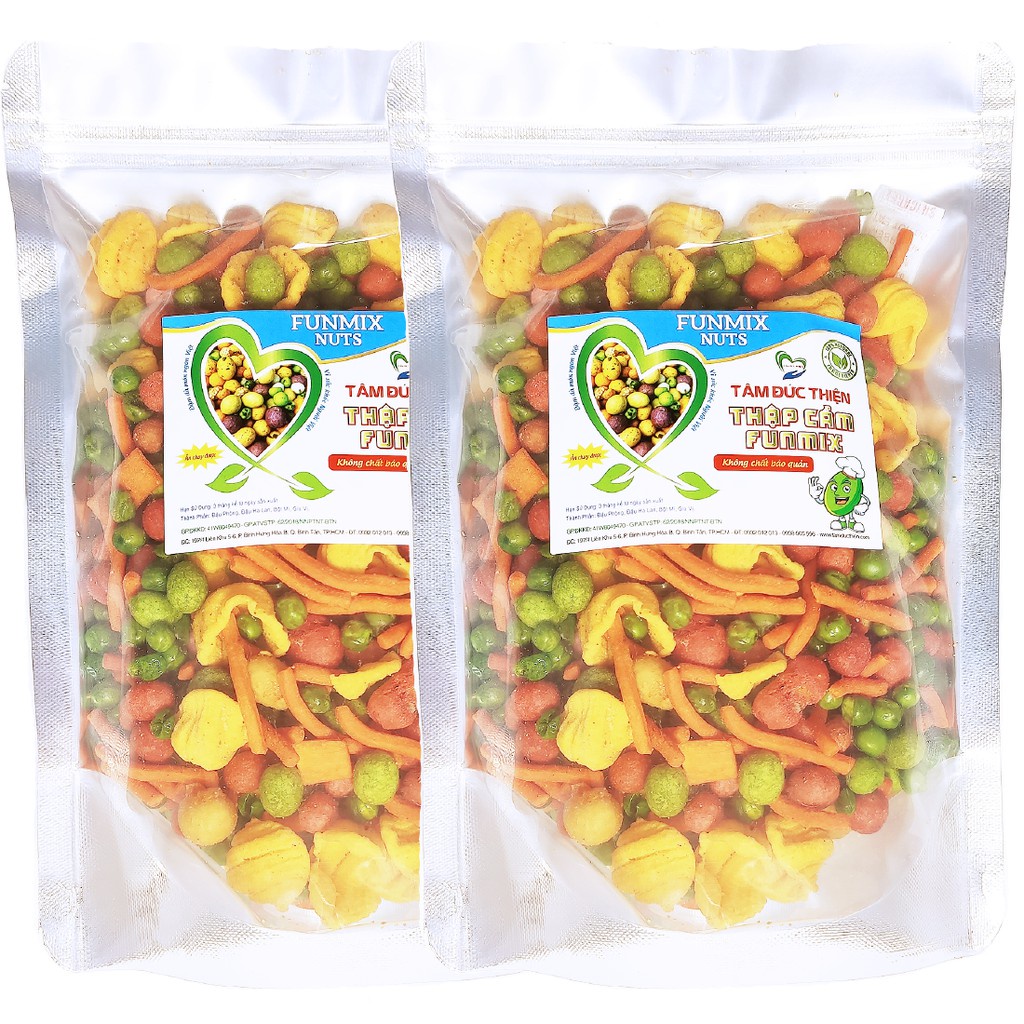 Túi 405GR Đậu Ngũ Cốc Thập Cẩm Funmix Tâm Đức Thiện