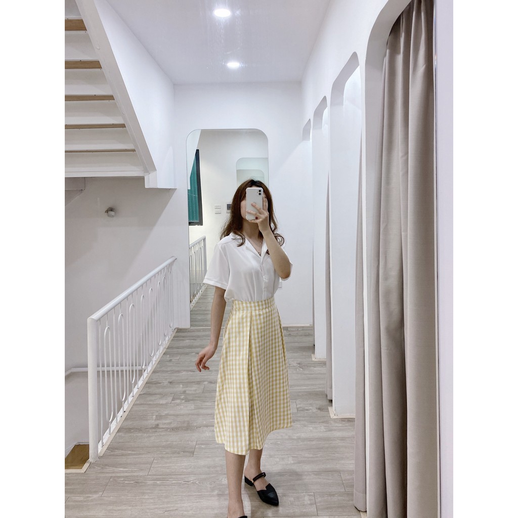 Chân váy Caro (ảnh thật chụp tại shop) | BigBuy360 - bigbuy360.vn