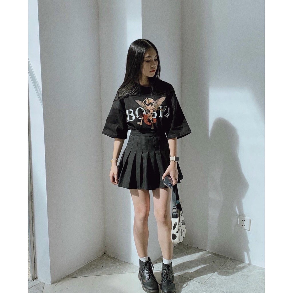 [ FREESHIP ĐƠN HÀNG TỪ 99K ] Áo thun BOBUI SKEL ANGEL STAR LOGO TEES unisex Form Rộng Tay Lỡ