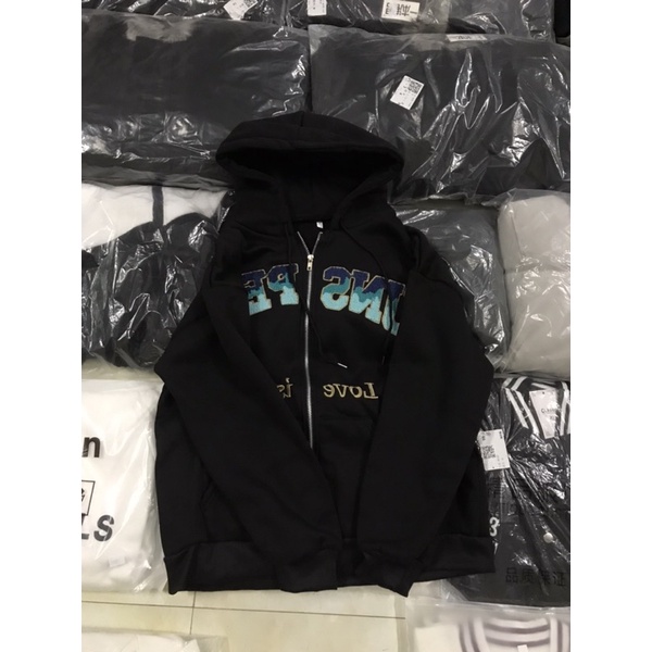 [Tạm ngưng OD] Áo Khoác Nỉ Hoodie chữ thêu nam nữ |kèm ảnh thật 100%| | BigBuy360 - bigbuy360.vn