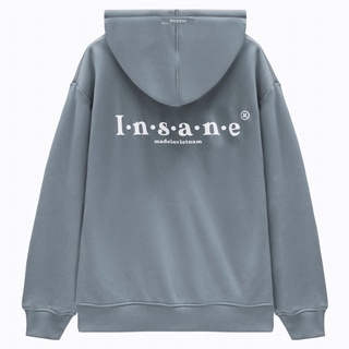 Áo Khoác Hoodie Zip Insane® Basic ver 1.0 - Grey