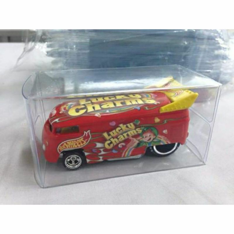 1 hộp nhựa PVC trưng bày xe tỉ lệ 1:64 size to