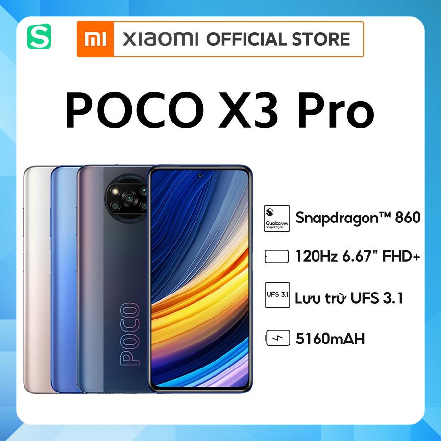 Điện thoại XIAOMI POCO X3 PRO -Hàng chuẩn chính hãng Lướt web chơi Game cực đã bảo hành 12 tháng /